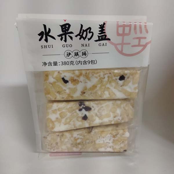 华华・家的味道/ 李軽軽水果乃盖沙琪瑪380g（9小包）